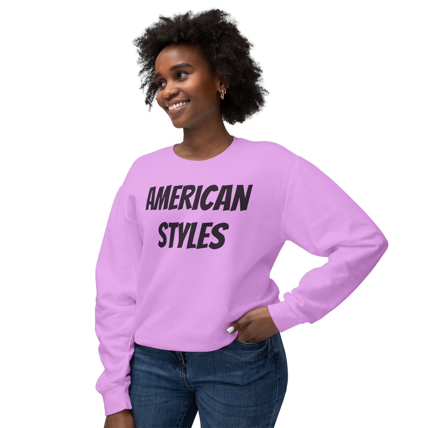 Unisex Lightweight Crewneck Sweatshirt